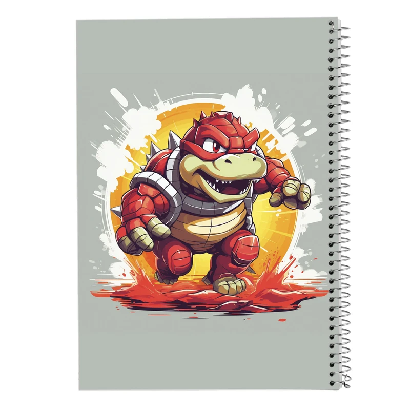 دفتر مشق 100 برگ مدوپد مدل سوپرماریو super mario کد DF2948