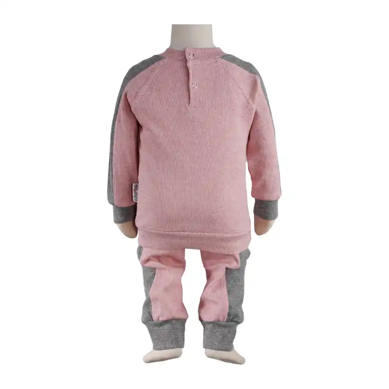 ست سویشرت و شلوار نوزادی  آدمک مدل  کبریتی