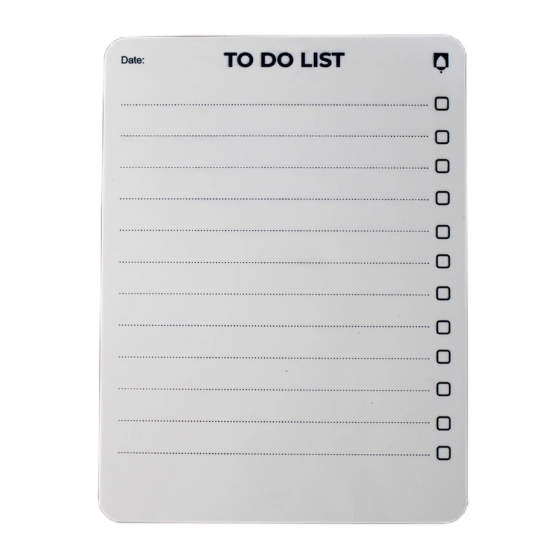 تخته وایت برد مدل مینیمال سایز 20x15 سانتی متر