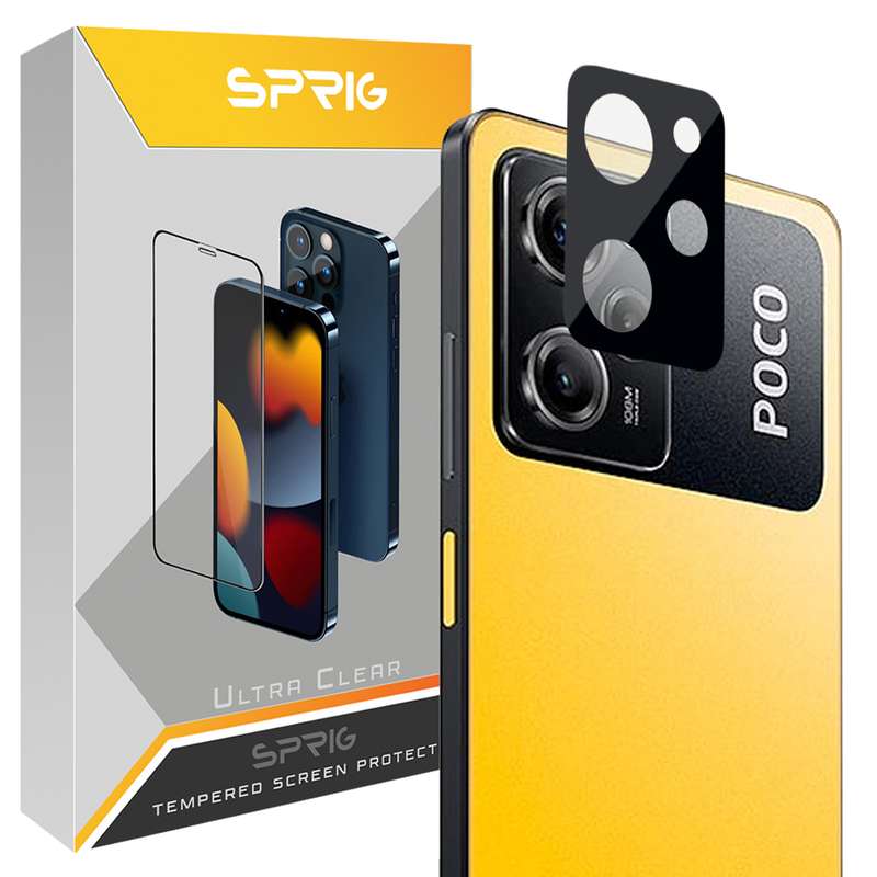 محافظ لنز دوربین اسپریگ مدل 3D-SM مناسب برای گوشی موبایل شیائومی Poco X5 Pro 5G محافظ لنز دوربین اسپریگ مدل 3D-SM مناسب برای گوشی موبایل شیائومی Poco X5 Pro 5G