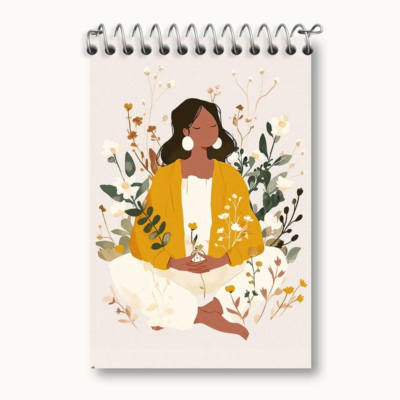 دفتر یادداشت 50 برگ خندالو مدل دخترانه کد F1799