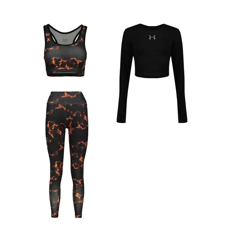 ست 3 تکه لباس ورزشی زنانه مدل 750103-63