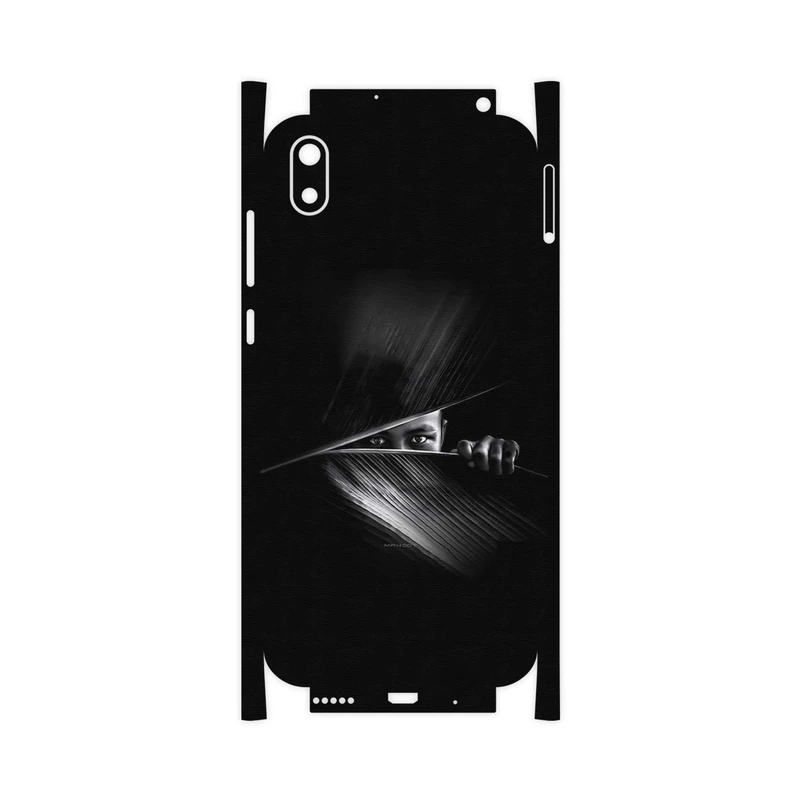 برچسب پوششی ماهوت مدل Black Portrait-FullSkin مناسب برای گوشی موبایل هوآوی Y5 2019