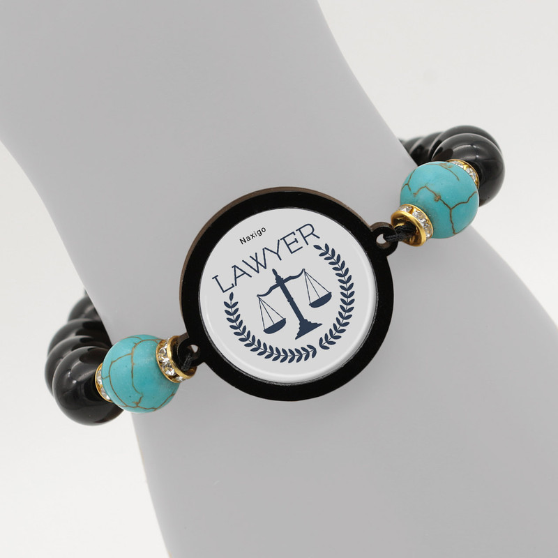 دستبند زنانه ناکسیگو طرح وکیل کد BR3979