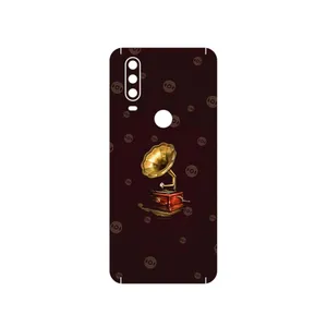 MAHOOT Gramophone Nostalgia Cover Sticker for Motorola One Action