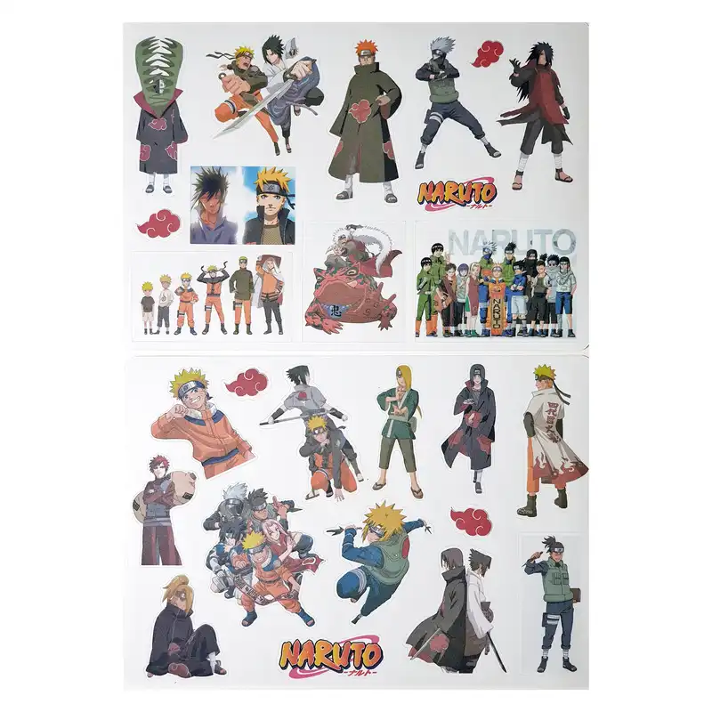 برچسب مدل انیمه ناروتو کد 28 بسته 2 عددی
