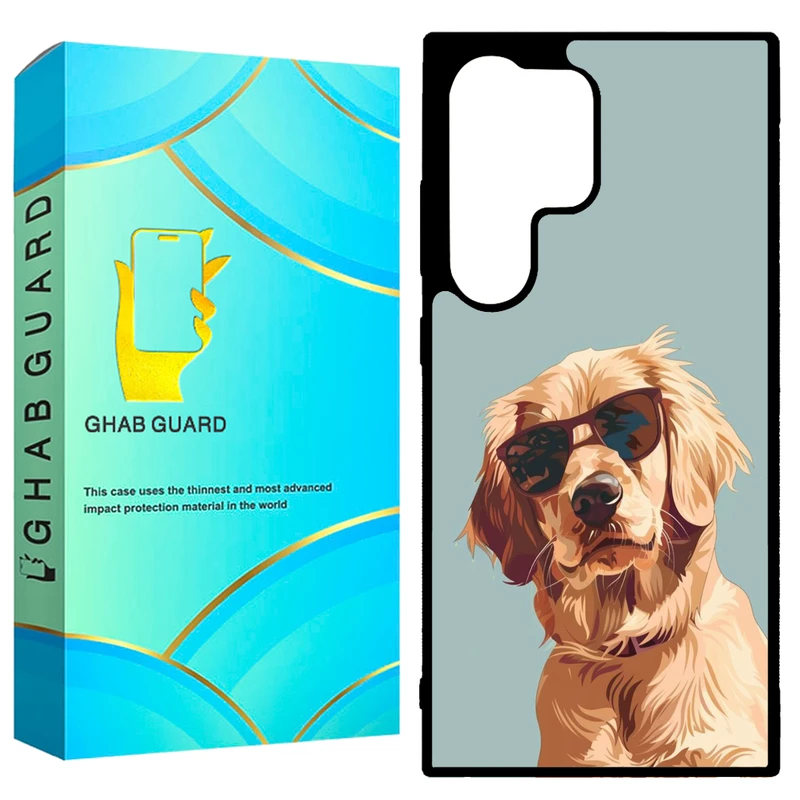 کاور قاب گارد طرح سگ مدل GCHPD24U مناسب برای گوشی موبایل سامسونگ Galaxy S24 Ultra 5G