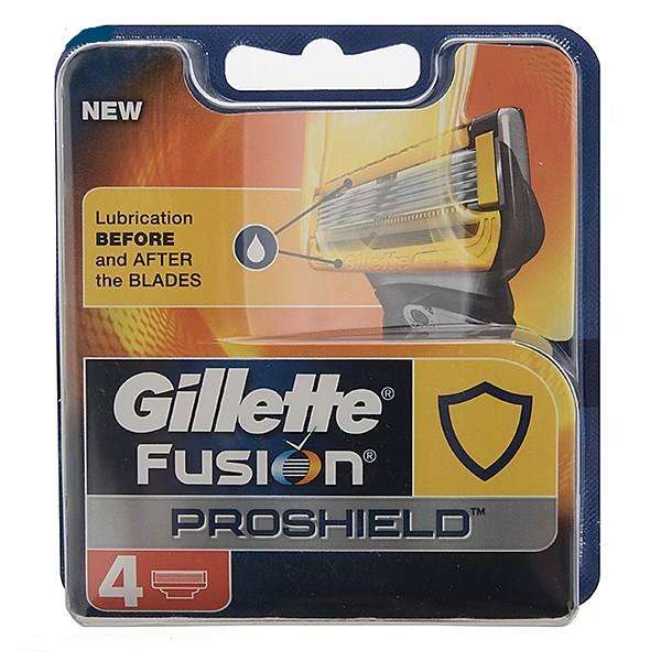تیغ یدک ژیلت مدل Fusion Proshield بسته 4 عددی