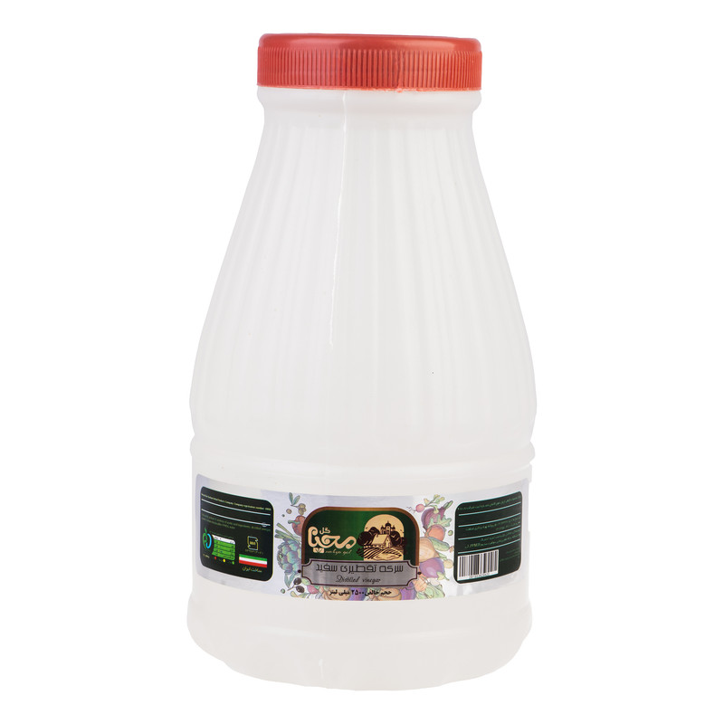 سرکه سفید تقطیری محیا گل - 2500 میلی لیتر	