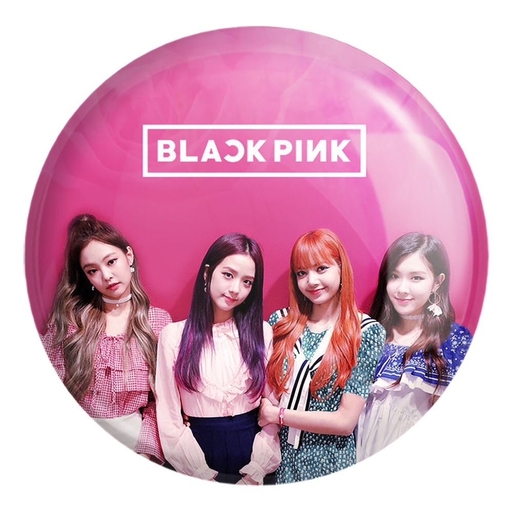 پیکسل خندالو طرح گروه بلک پینک Black Pink کد 3695 مدل بزرگ