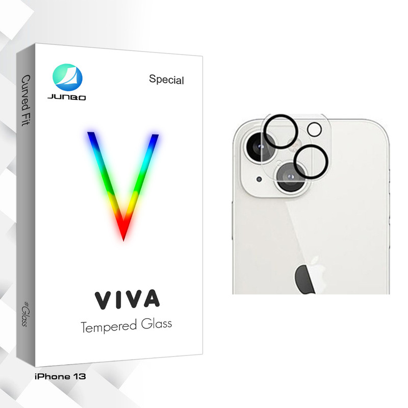 محافظ لنز گوشی جانبو مدل Viva Glass FLL مناسب برای گوشی موبایل اپل iPhone 13