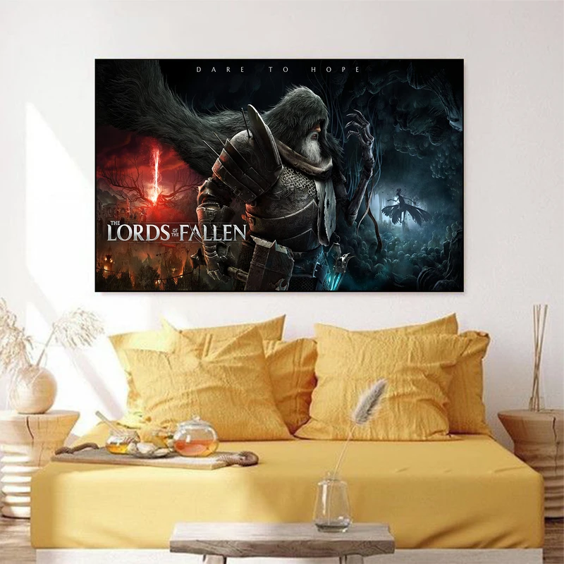 تابلو شاسی مدل طرح lords of the fallen کد 1512