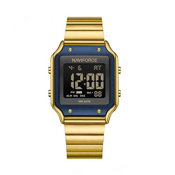 ساعت مچی دیجیتال زنانه نیوی فورس مدل NF5046 GBEG