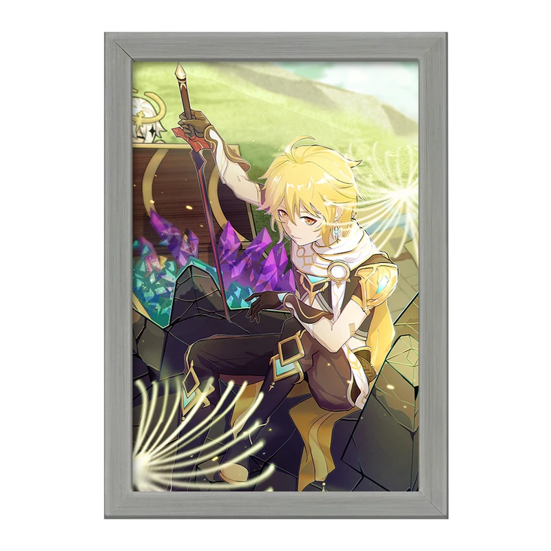 تابلو خندالو طرح بازی گنشین ایمپکت Genshin Impact کد 24545