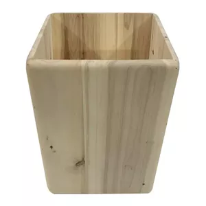 سطل زباله مدل چوب چنار کد 904