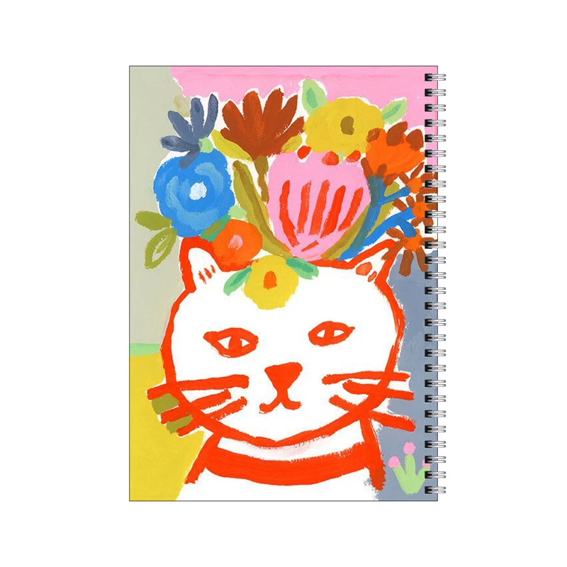 دفتر مشق 50 برگ بامبیلیپ طرح نقاشی گربه بچه گونه کد 9963849