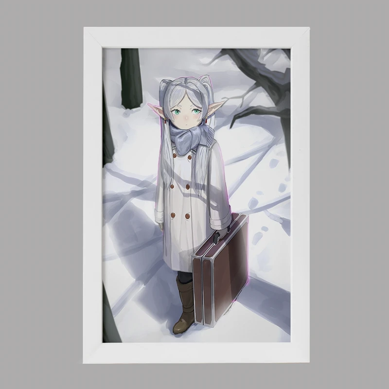 تابلو خندالو مدل انیمه فریرن (Frieren) کد 33928