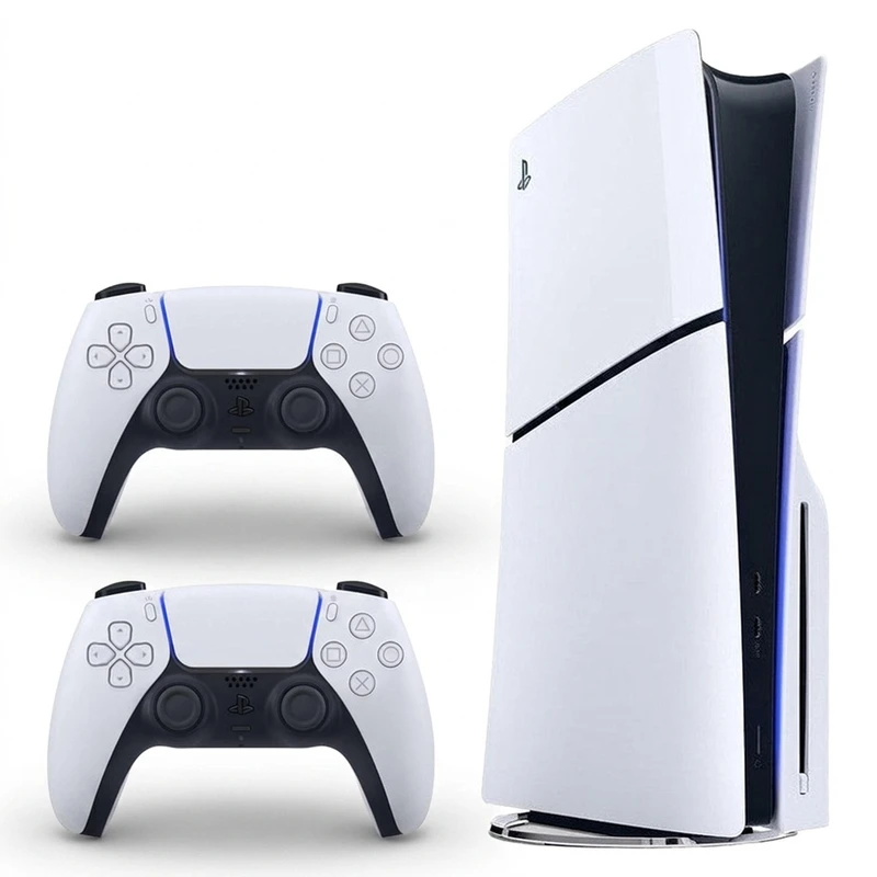 کنسول بازی سونی مدل PlayStation 5 Slim ظرفیت یک ترابایت ریجن 2016A اروپا به همراه دسته اضافی