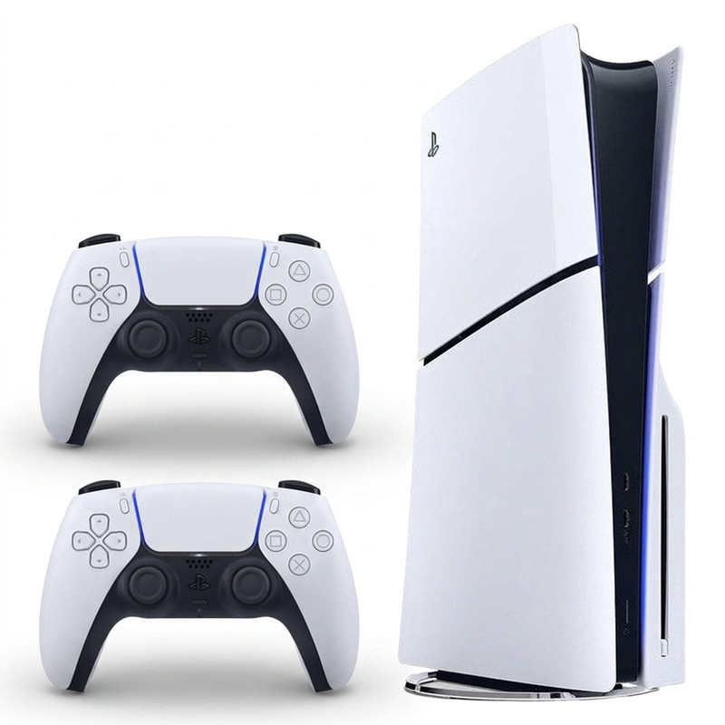 کنسول بازی سونی مدل PlayStation 5 Slim ظرفیت یک ترابایت ریجن 2016A اروپا به همراه دسته اضافی کنسول بازی سونی مدل PlayStation 5 Slim ظرفیت یک ترابایت ریجن 2016A اروپا به همراه دسته اضافی