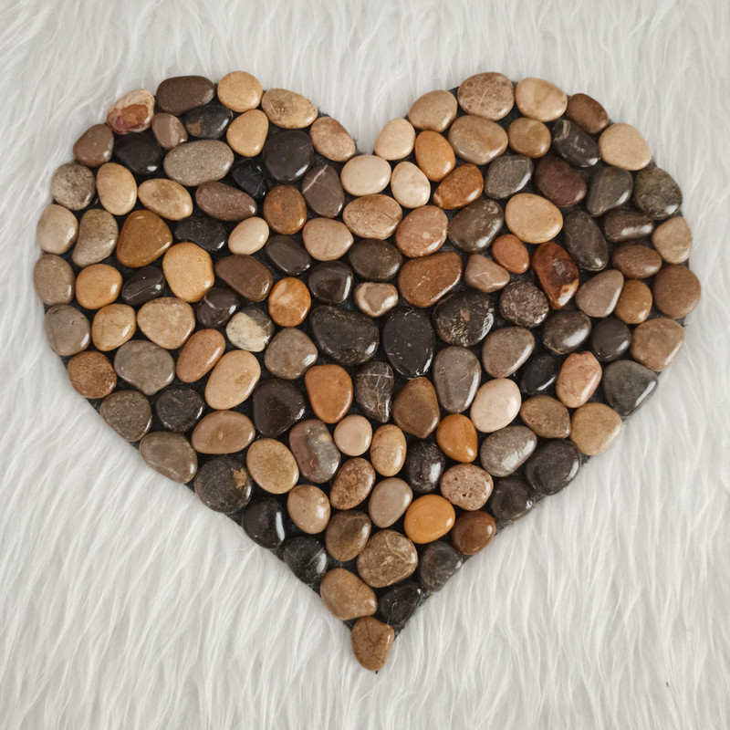 زیرقابلمه مدل سنگی طرح قلب