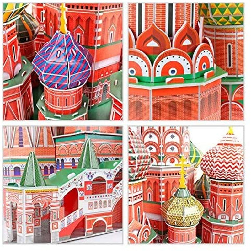 ساختنی کیوبیک فان مدل ST. BASILS CATHEDRAL