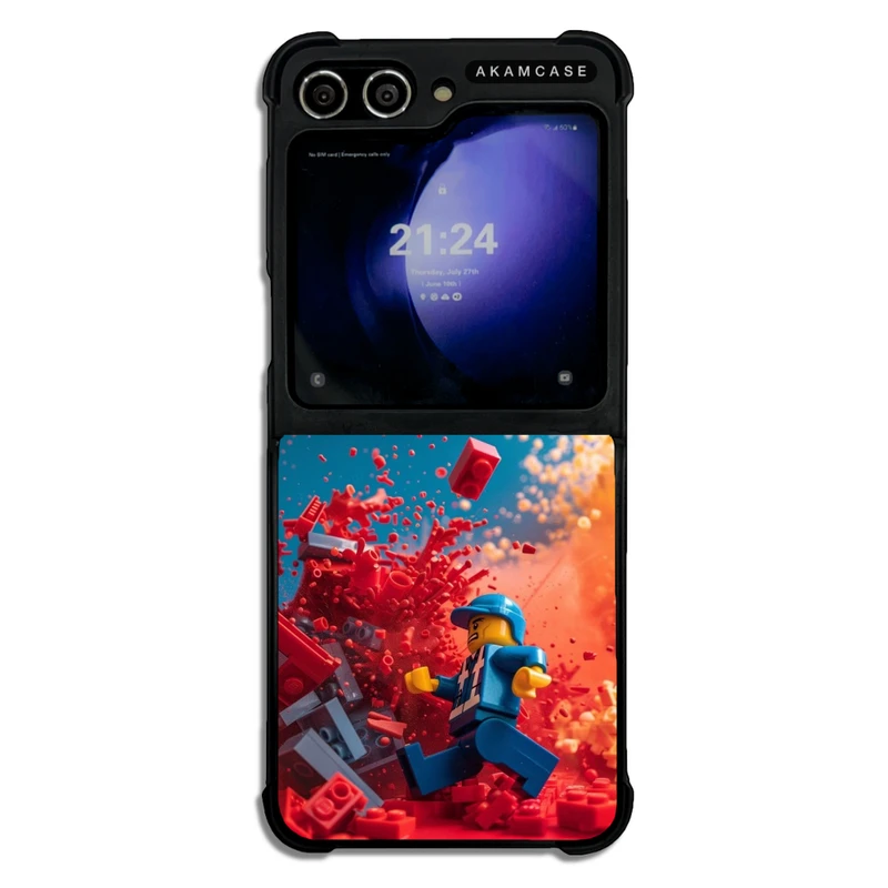 کاور آکام مدل AMC-WSGZFLIP5-LEGO-27 مناسب برای گوشی موبایل سامسونگ Galaxy Z Flip 5