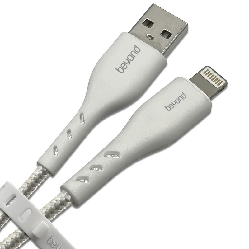 کابل تبدیل USB به لایتنینگ بیاند مدل BUL-402 CHARGE DATA طول 2 متر بسته ده عددی