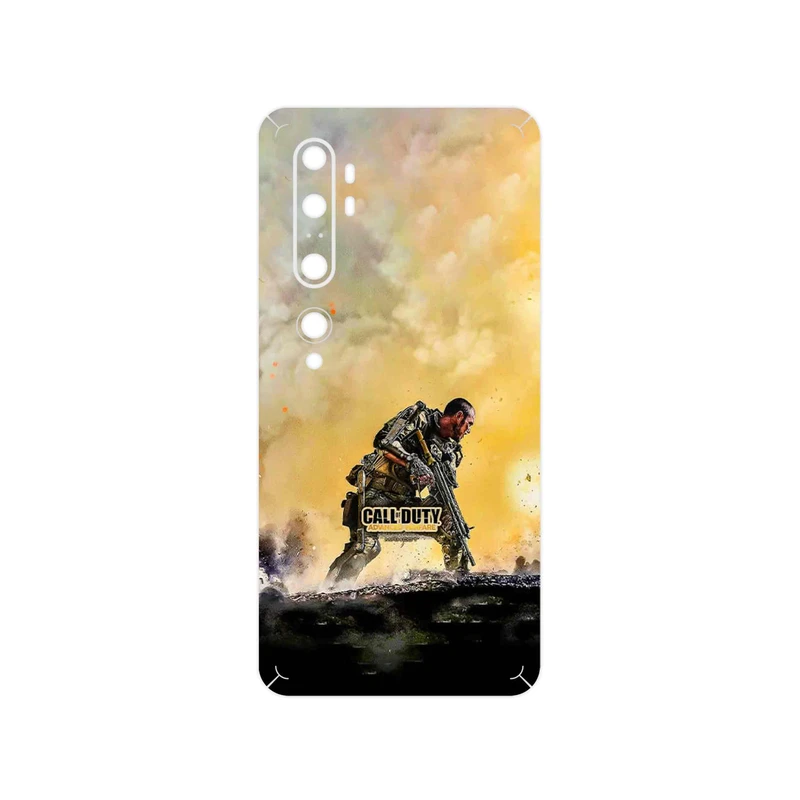 برچسب پوششی ماهوت مدل Call of Duty Warfare Game Series مناسب برای گوشی موبایل شیائومی Mi Note 10 Pro
