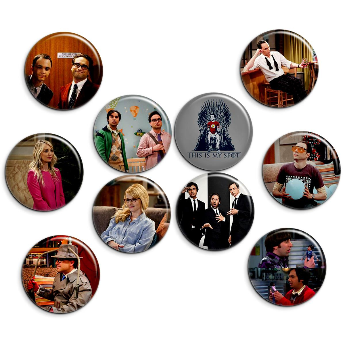 پیکسل پرمانه طرح big bang theory کد pmg.5279 مجموعه 10 عددی