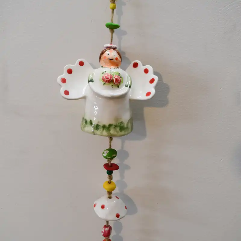 آویز سرامیکی طرح GIRL