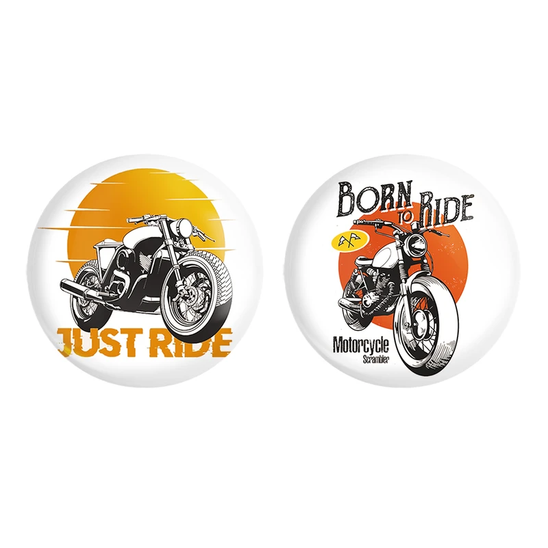 مگنت خندالو طرح موتور سیکلت کد 1034810342 مجموعه 2 عددی