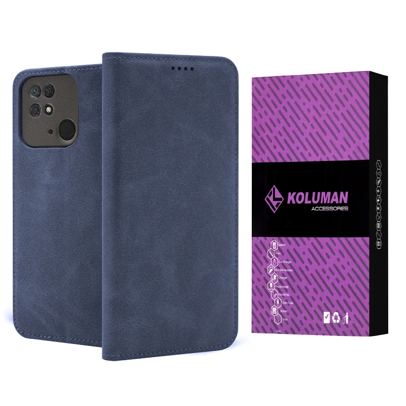 کیف کلاسوری کلومن مدل Elino مناسب برای گوشی موبایل شیائومی Redmi 10C / Poco C40