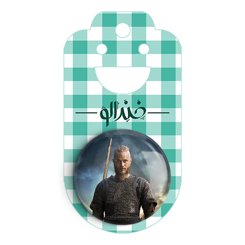مگنت خندالو مدل رگنار سریال وایکینگ ها Vikings کد 29109