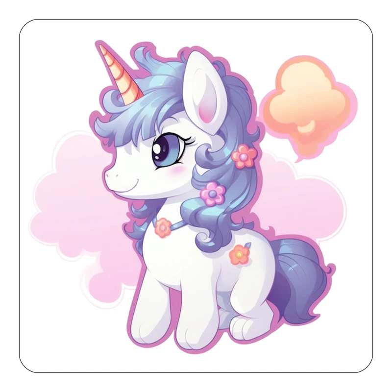 مگنت کاکتی طرح اسب تک شاخ و یونیکورن مدل mp32511