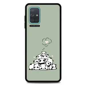 AKAM AMC-WSGA71-PANDA-3 Cover For Samsung Galaxy A71