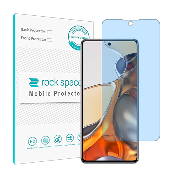 محافظ صفحه نمایش ضد اشعه آبی راک اسپیس مدل HyBLU مناسب برای گوشی موبایل شیائومی 11T Pro