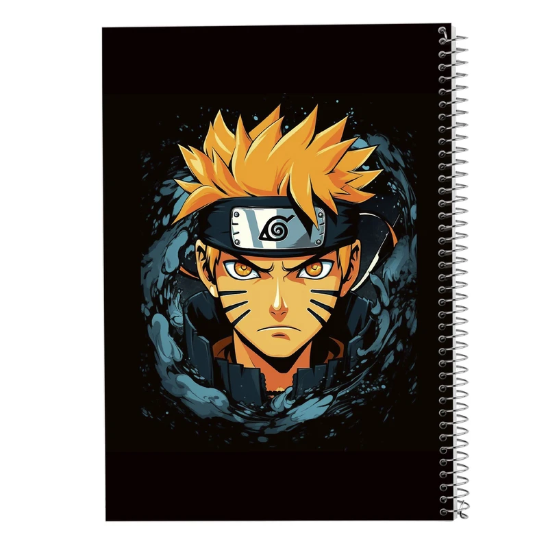 دفتر ژورنال نویسی 50 برگ مدوپد مدل نقطه ای طرح نارتو narto کد DF10594