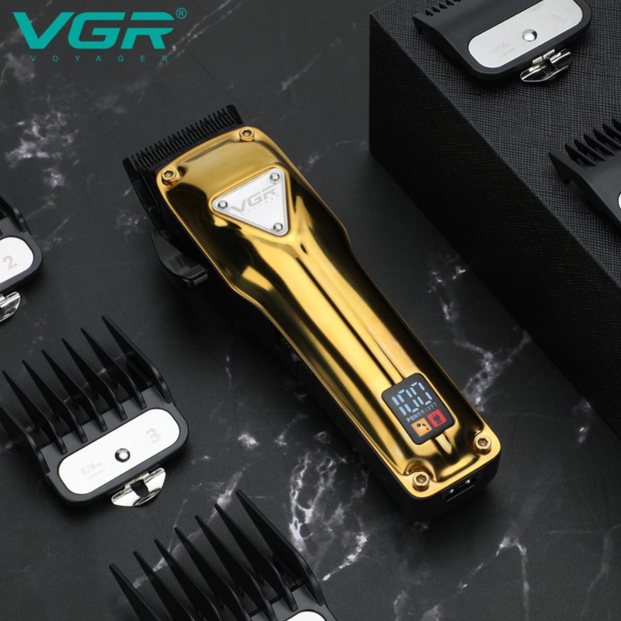 ماشین اصلاح موی سر و صورت وی جی ار مدل  V-136 -  - 4
