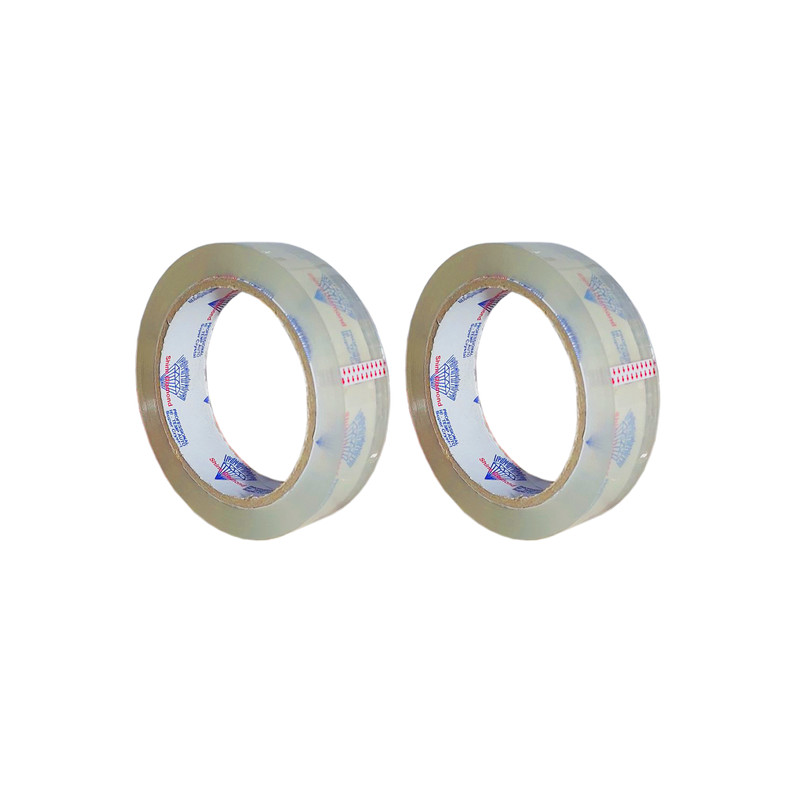 نوار چسب دایموند مدل شیشه ای عرض 2.5 سانتی بسته 2 عددی