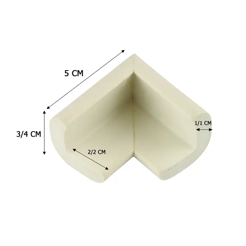 محافظ کنج و گوشه کودک نی نی ک مدل N9250-CGY بسته 4 عددی