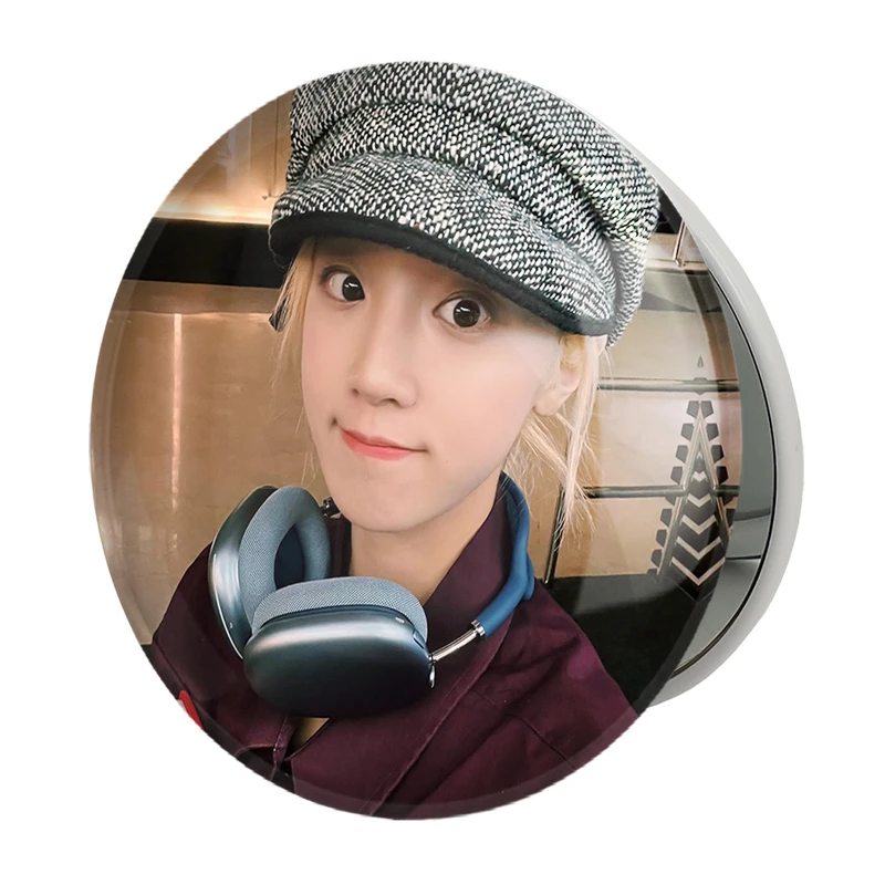 آینه جیبی خندالو طرح شوهوآ گروه جی آیدل Gidle مدل تاشو کد 19551 