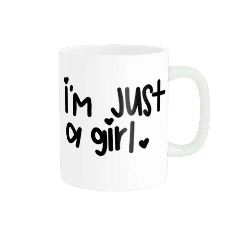 ماگ پاد آفرین مدل im just girl کد 5