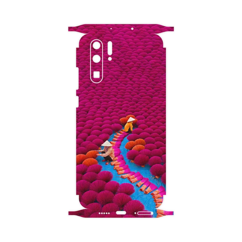 برچسب پوششی ماهوت مدل Vietnam Incense Wood Farms-FullSkin مناسب برای گوشی موبایل هوآوی P30 Pro