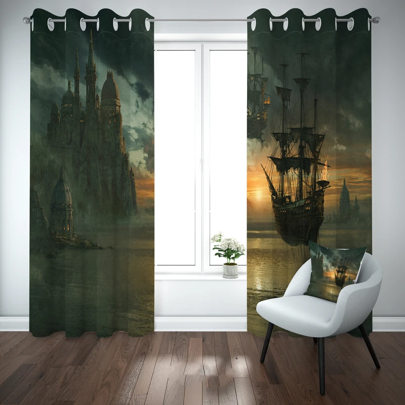 پرده مدل b2408 سایز 140×280 سانتی متر