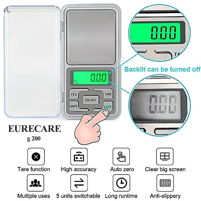 ترازو دیجیتال یورکیر مدل زرگری