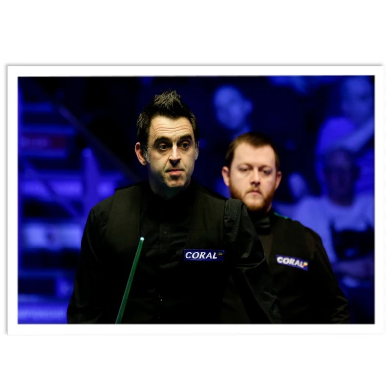 تابلو نوری بکلیت طرح بازیکن اسنوکر و بیلیارد رونی ا سالیوان مدل W-14267