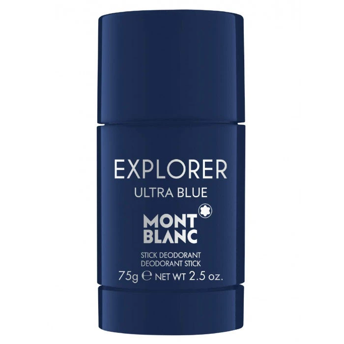 استیک ضد تعریق مردانه مون بلان مدل Explorer Ultra Blue وزن 75 گرم