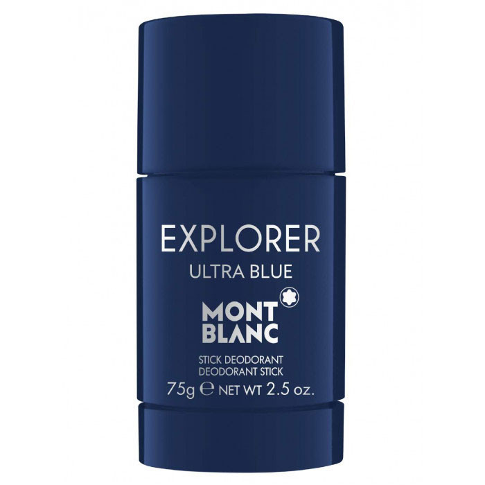 استیک ضد تعریق مردانه مون بلان مدل Explorer Ultra Blue وزن 75 گرم