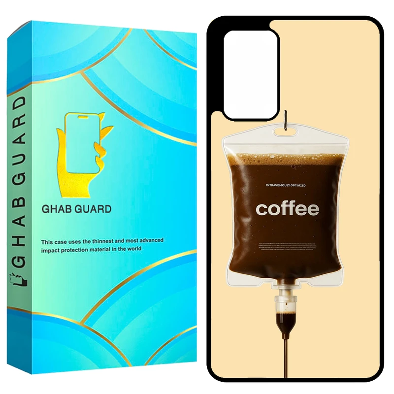 کاور قاب گارد طرح یک واحد قهوه مدل GCHPA72 مناسب برای گوشی موبایل سامسونگ Galaxy A72 4G