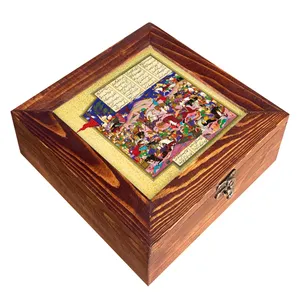  جعبه هدیه چوبی کد CG14